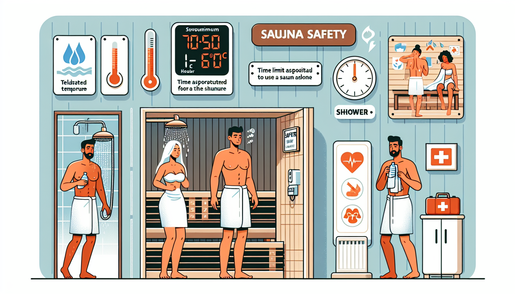 sauna safety tips